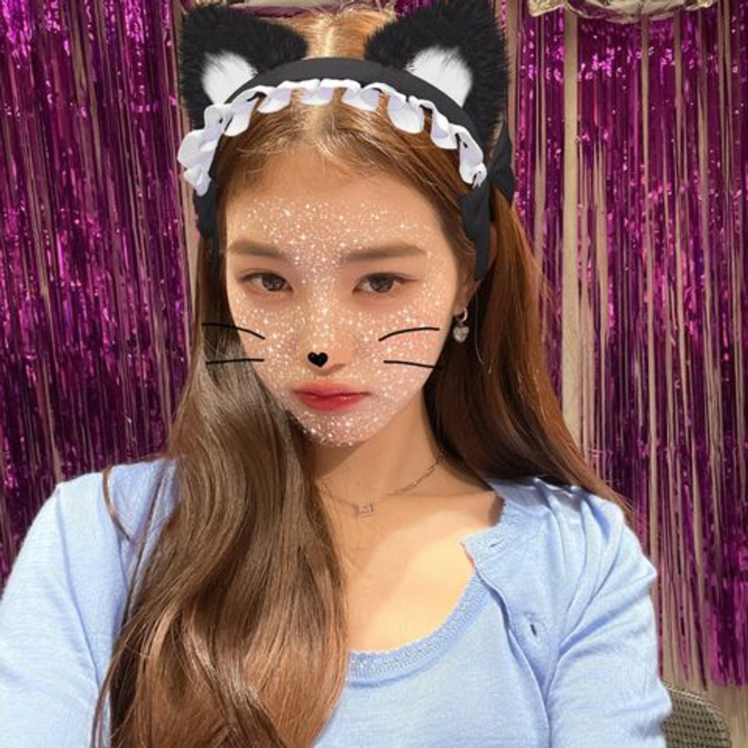 장원영 WONYOUNG 셀카 고양이 필터 AfterLike 20220823