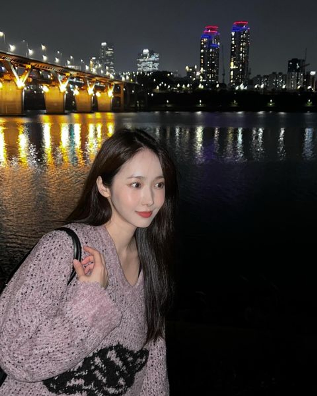 신비 SINB 남찍사 한강 여친짤 일코 han_river 20221106