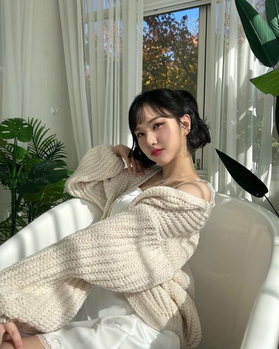 은하 EUNHA 단발 배경화면 남찍사 여친짤 20221206