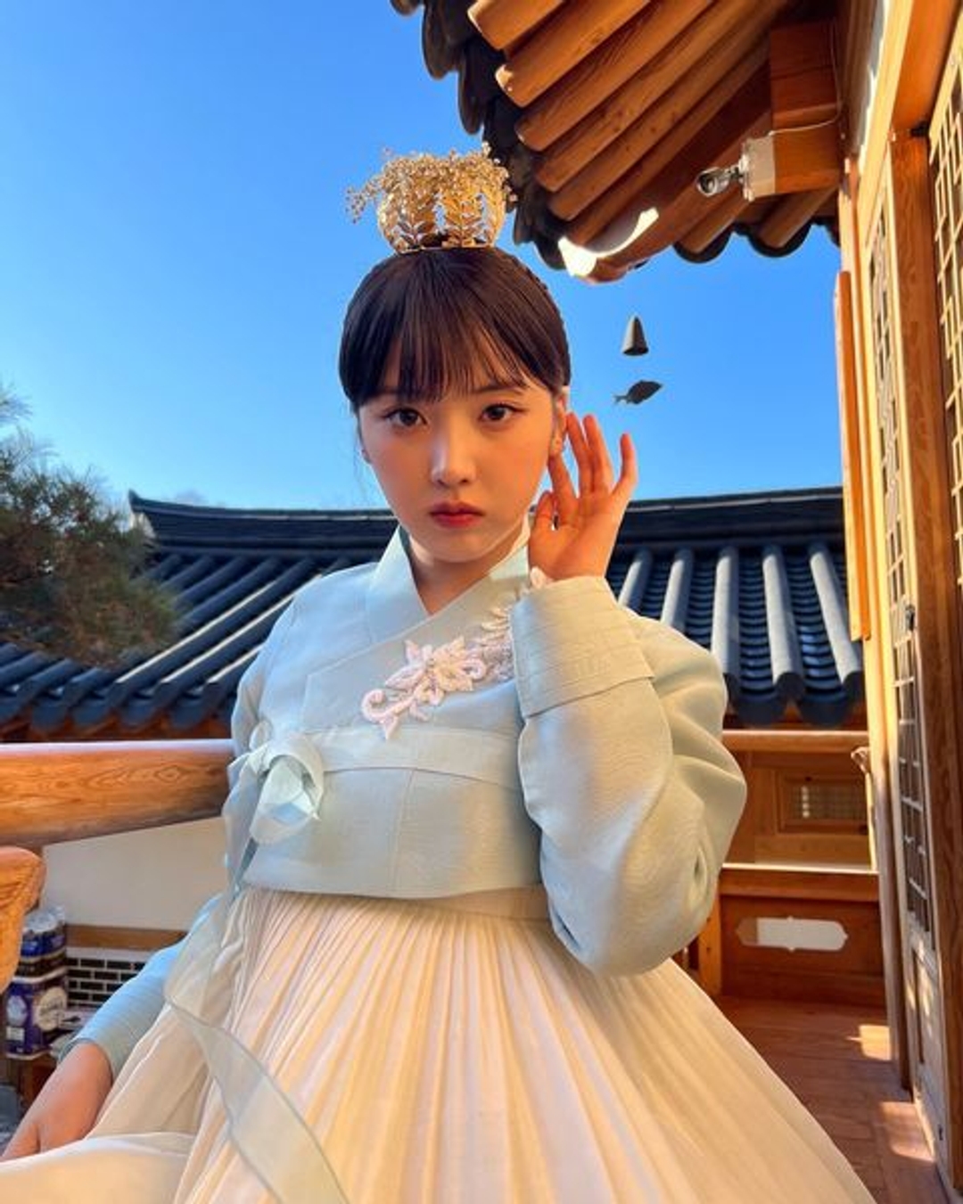 지우 JIWOO 새해복많이받으세요 새해인사 한복 HAPPY_NEW_YEAR 설연휴 마이쮸 HANBOK 20230121 쮸 쮸쪽이