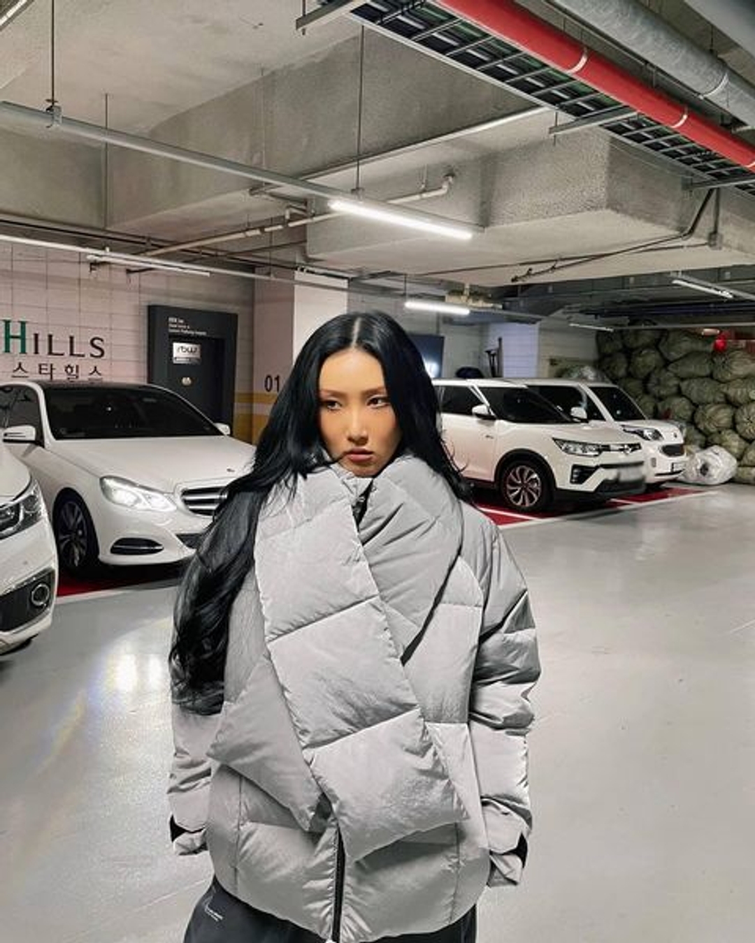 화사 Hwa Sa 20201113 아디다스 Adidas 모델 model adidaskr ReadyForWinter