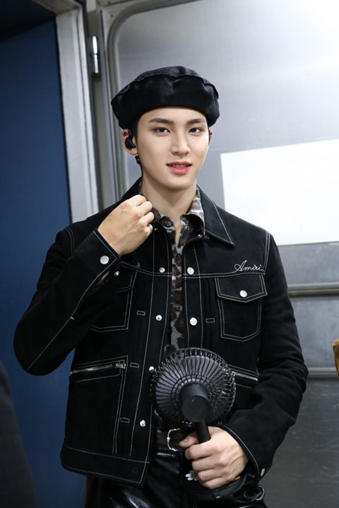 민규 Mingyu Attacca 베레모 20211113 Rockwithyou beret 비하인드스케치 BehindSketch