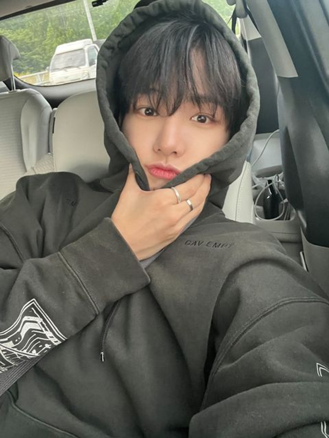 명재현 JAEHYUN 셀카 Selfie 후드 hoodie 20230704