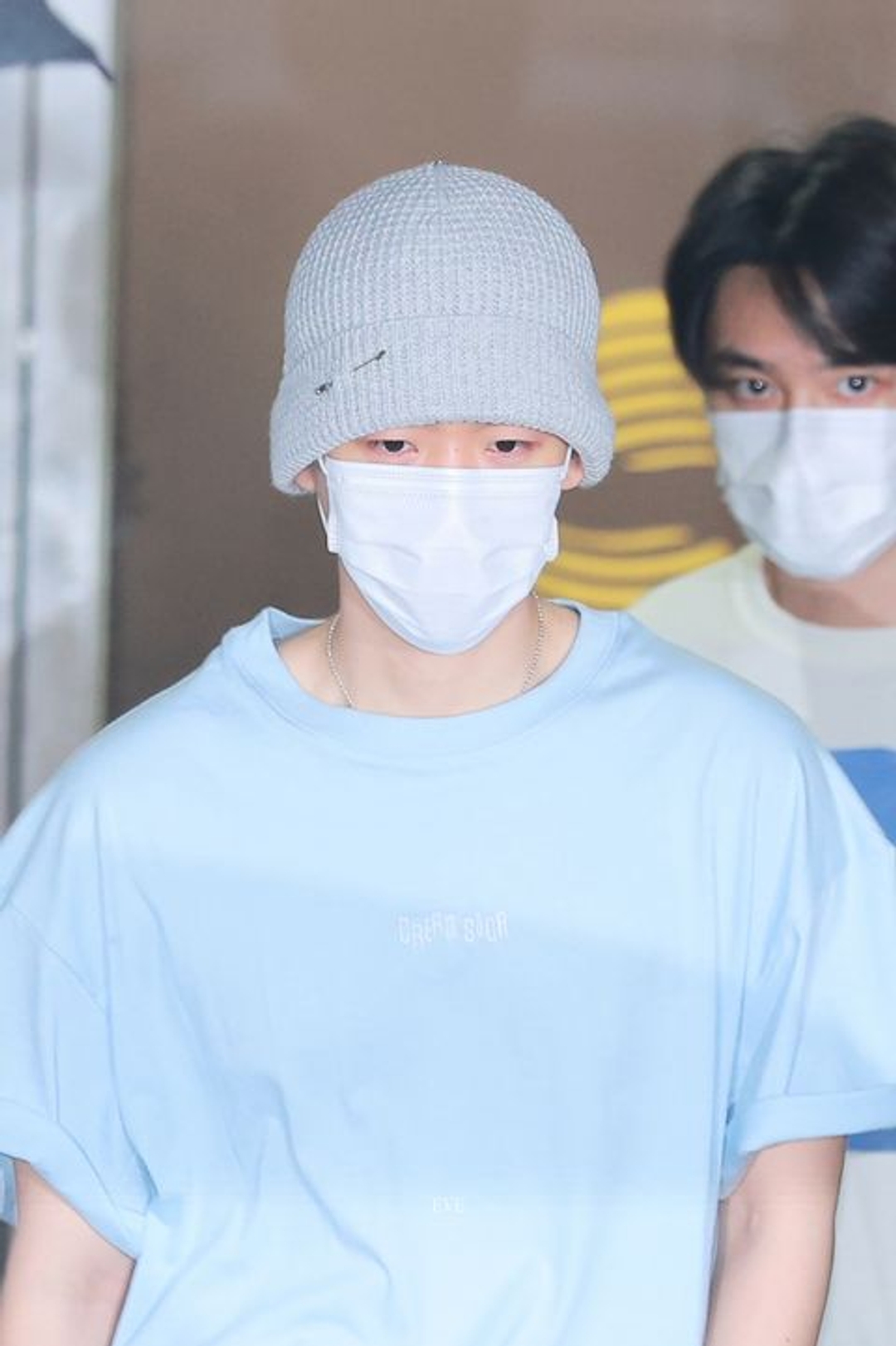 백현 Baekhyun MusicBank 뮤직뱅크 비니 beanie Cream_Soda 크림소다