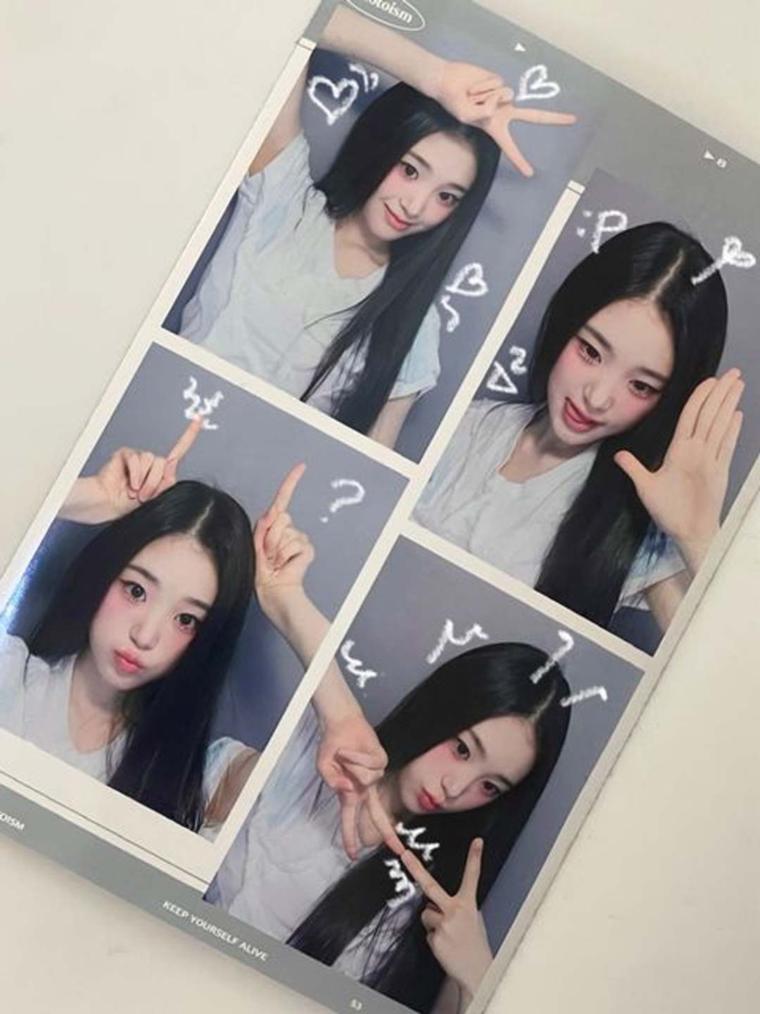 지연 JiYeon photoism 포토이즘 네컷 20240625