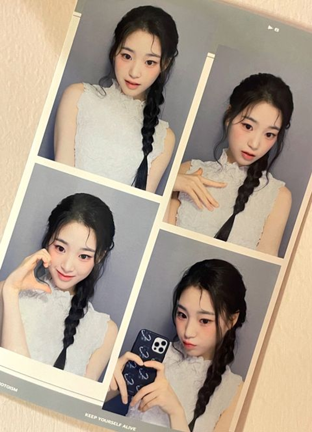 지연 JiYeon photoism 포토이즘 네컷 20240610